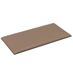 Cabecero de Pared 12 pcs Capuchino 30 x 15 cm tela