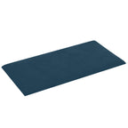 Cabecero de Pared 12 pcs Azul Terciopelo