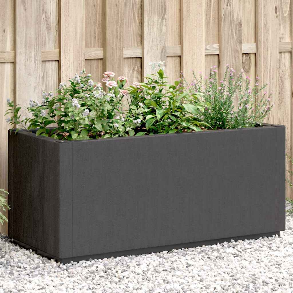 Jardinera acero corten 100x100x18,5 cm