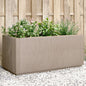 Jardinera acero corten 100x100x18,5 cm