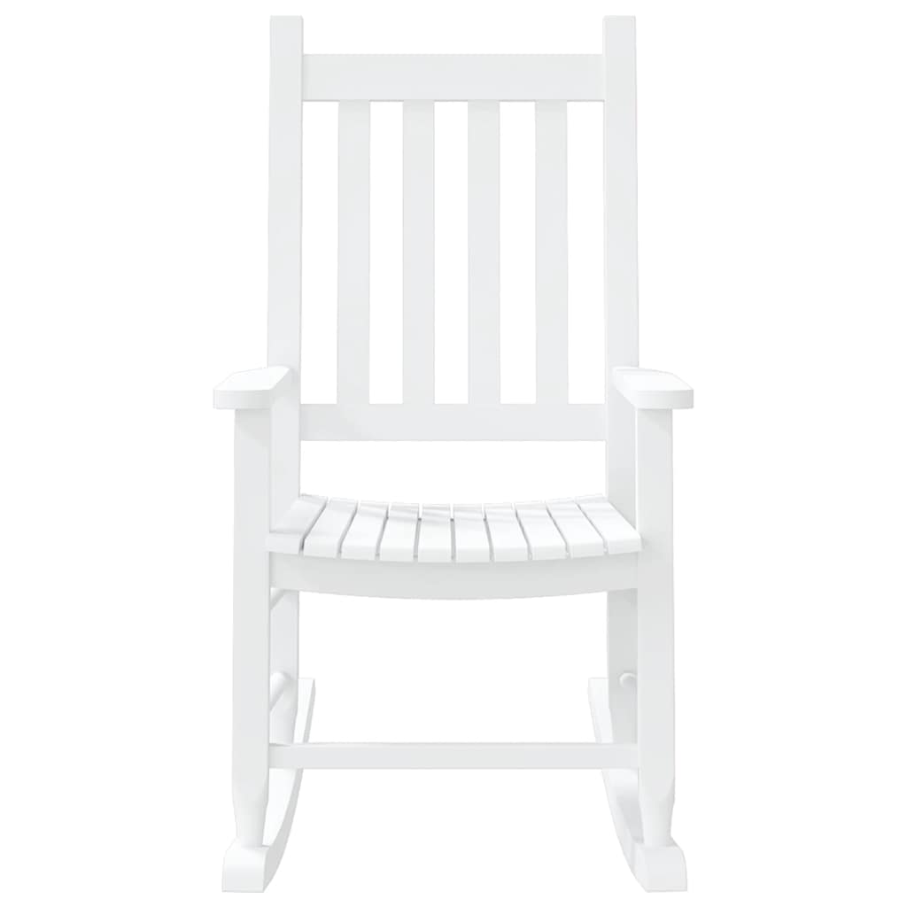 Mecedora para niños madera maciza de álamo blanca