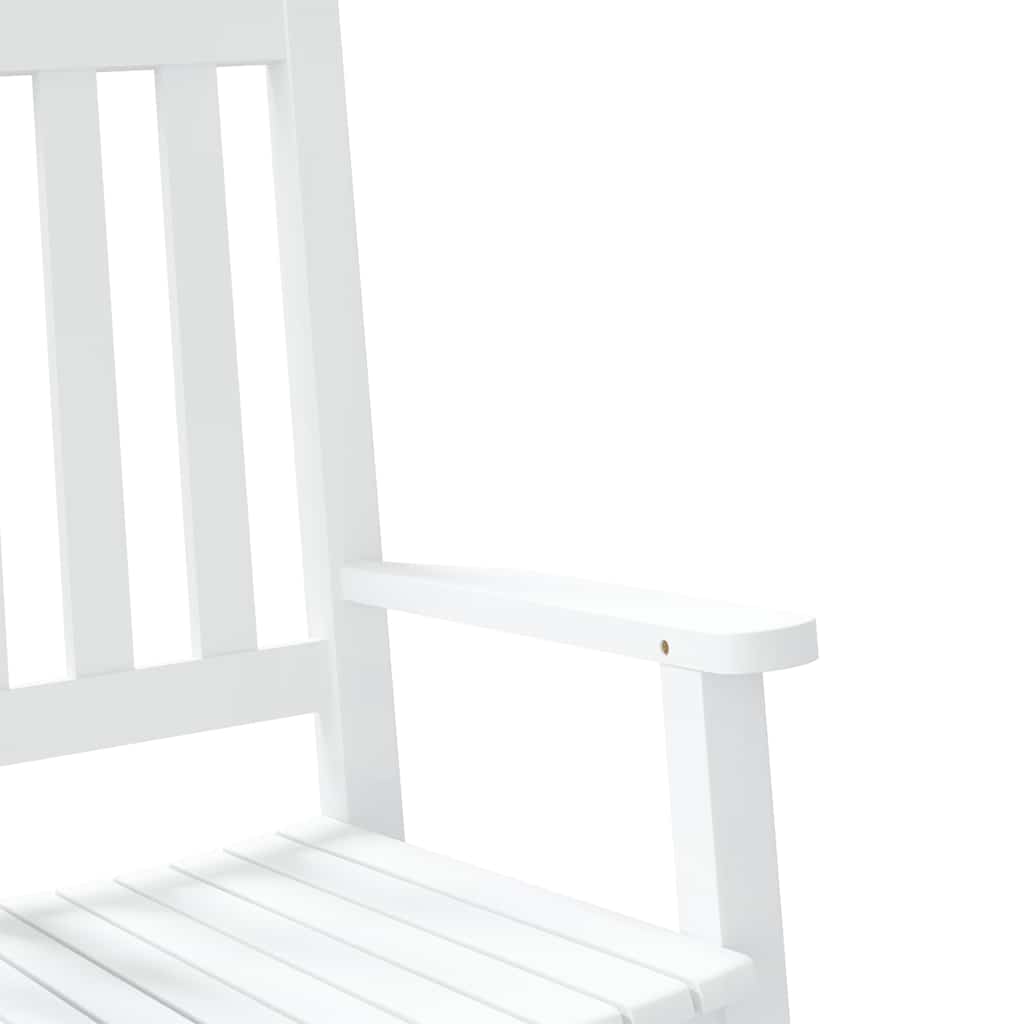 Mecedora para niños madera maciza de álamo blanca