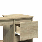 Armario de baño madera contrachapada roble Sonoma 65x33x60 cm