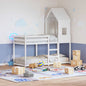 Techo de cama infantil madera maciza pino 198x97x113 cm