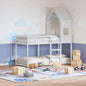 Techo de cama infantil madera maciza pino 198x97x113 cm