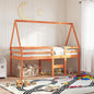 Techo de cama infantil madera maciza pino 198x97x113 cm