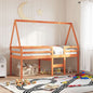 Techo de cama infantil madera maciza pino 198x97x113 cm