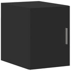 Armario de pared madera de ingeniería negro 30x42,5x40 cm