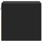Armario de pared madera de ingeniería negro 30x42,5x40 cm