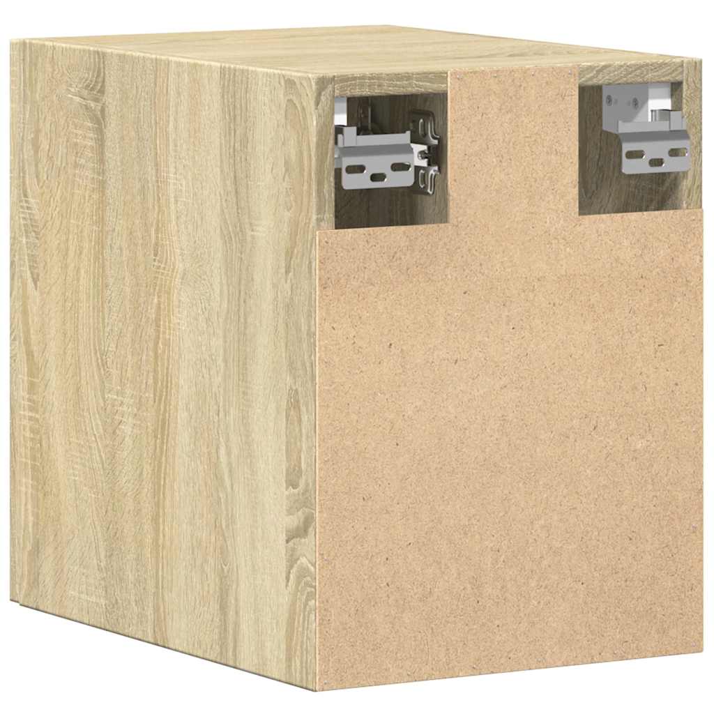 Armario de pared madera ingeniería roble Sonoma 30x42,5x40 cm