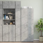 Armario de pared madera ingeniería gris hormigón 30x42,5x40 cm