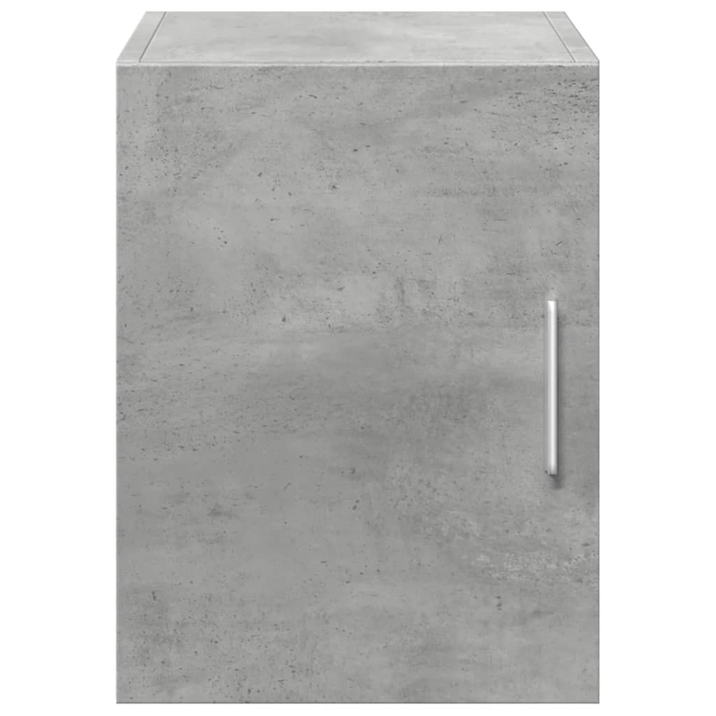 Armario de pared madera ingeniería gris hormigón 30x42,5x40 cm
