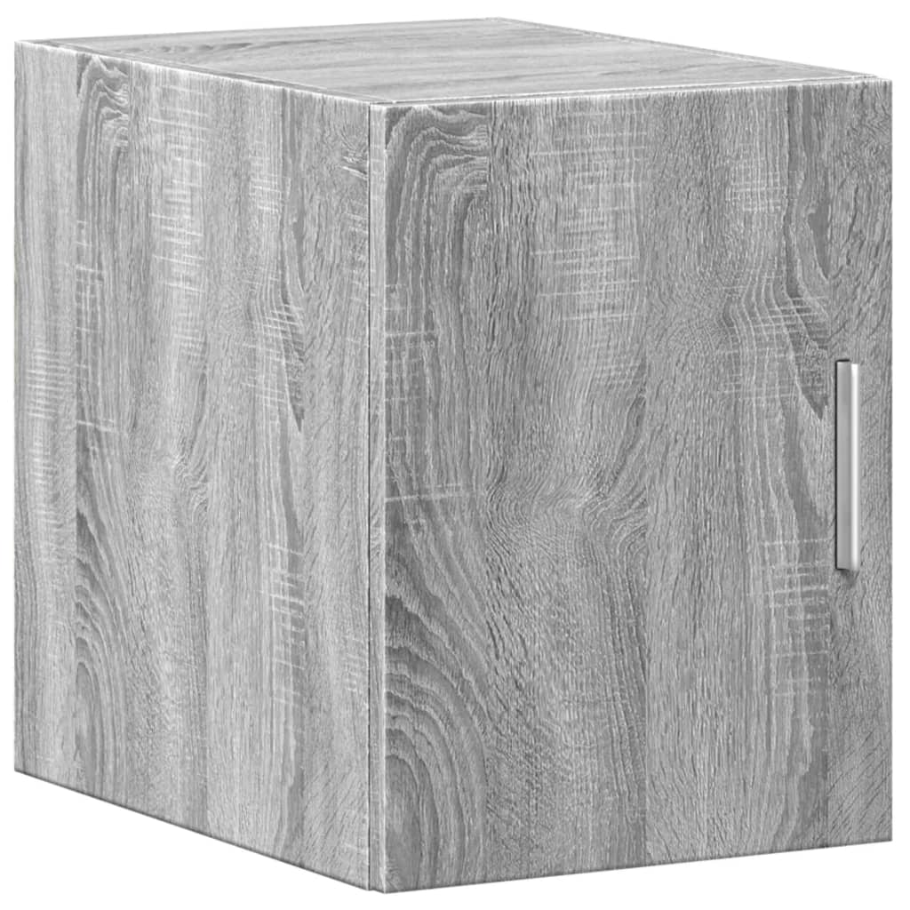 Armario de pared madera de ingeniería gris Sonoma 30x42,5x40 cm