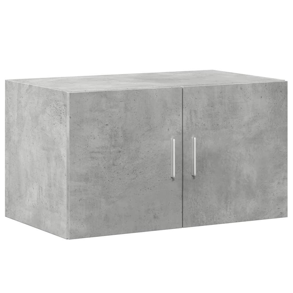 Armario de pared madera ingeniería gris hormigón 70x42,5x40 cm