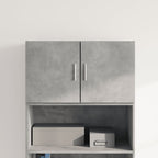 Armario de pared madera ingeniería gris hormigón 70x42,5x40 cm