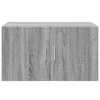 Armario de pared madera de ingeniería gris Sonoma 70x42,5x40 cm