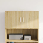 Armario de pared madera ingeniería roble Sonoma 80x42,5x40 cm