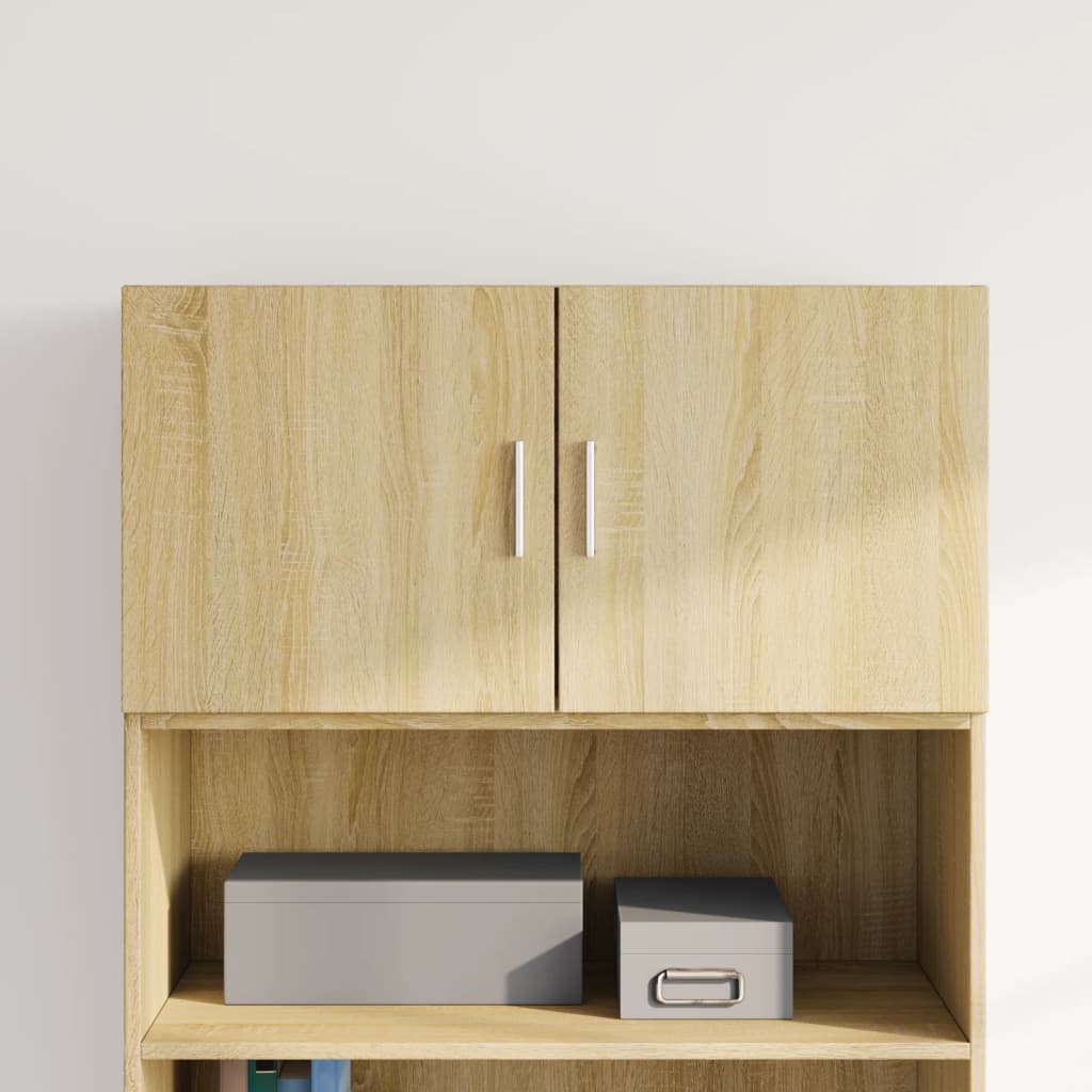 Armario de pared madera ingeniería roble Sonoma 80x42,5x40 cm