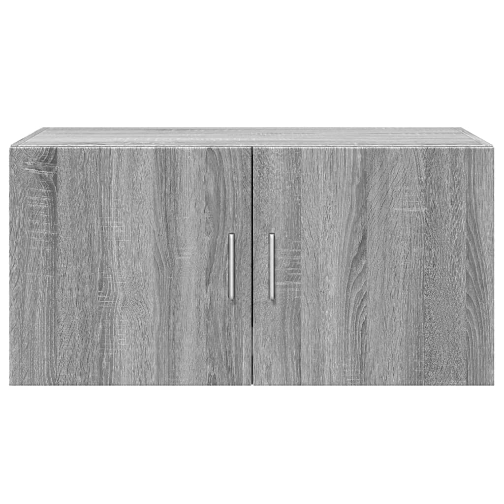 Armario de pared madera de ingeniería gris Sonoma 80x42,5x40 cm