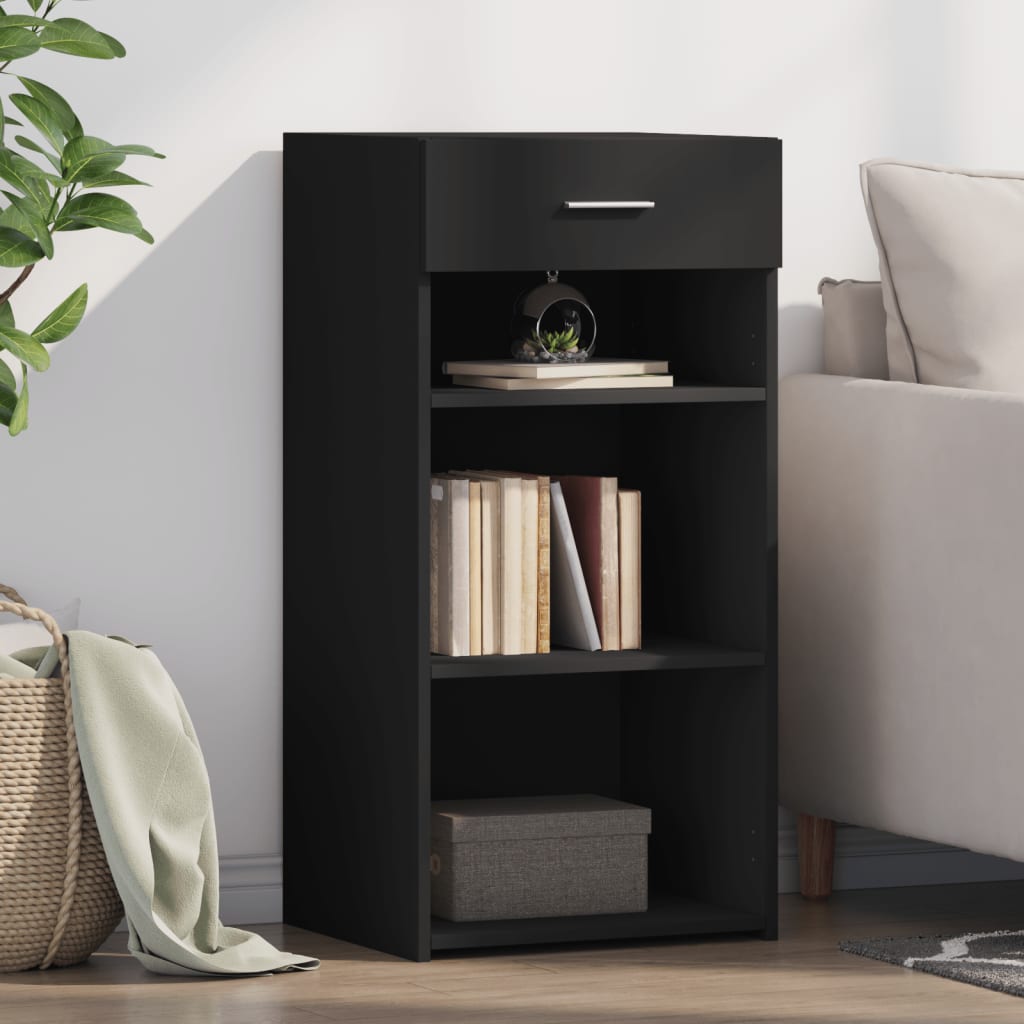 Aparador de madera maciza de pino 104,5x34x80 cm
