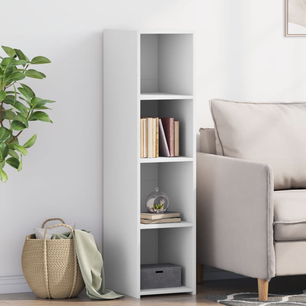 Aparador alto de madera contrachapada gris Sonoma 60x36x110 cm