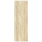 Aparador alto madera de ingeniería roble Sonoma 30x41x124 cm