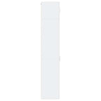 Armario estrecho madera de ingeniería blanco 30x42,5x225 cm