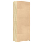 Aparador alto madera de ingeniería roble Sonoma 70x42,5x185 cm