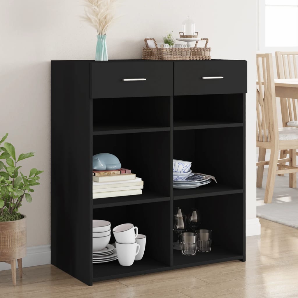 Aparador de madera contrachapada 107x38x60 cm