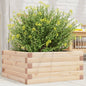 Jardinera 4 niveles madera maciza de pino blanca 80,5x79x36 cm