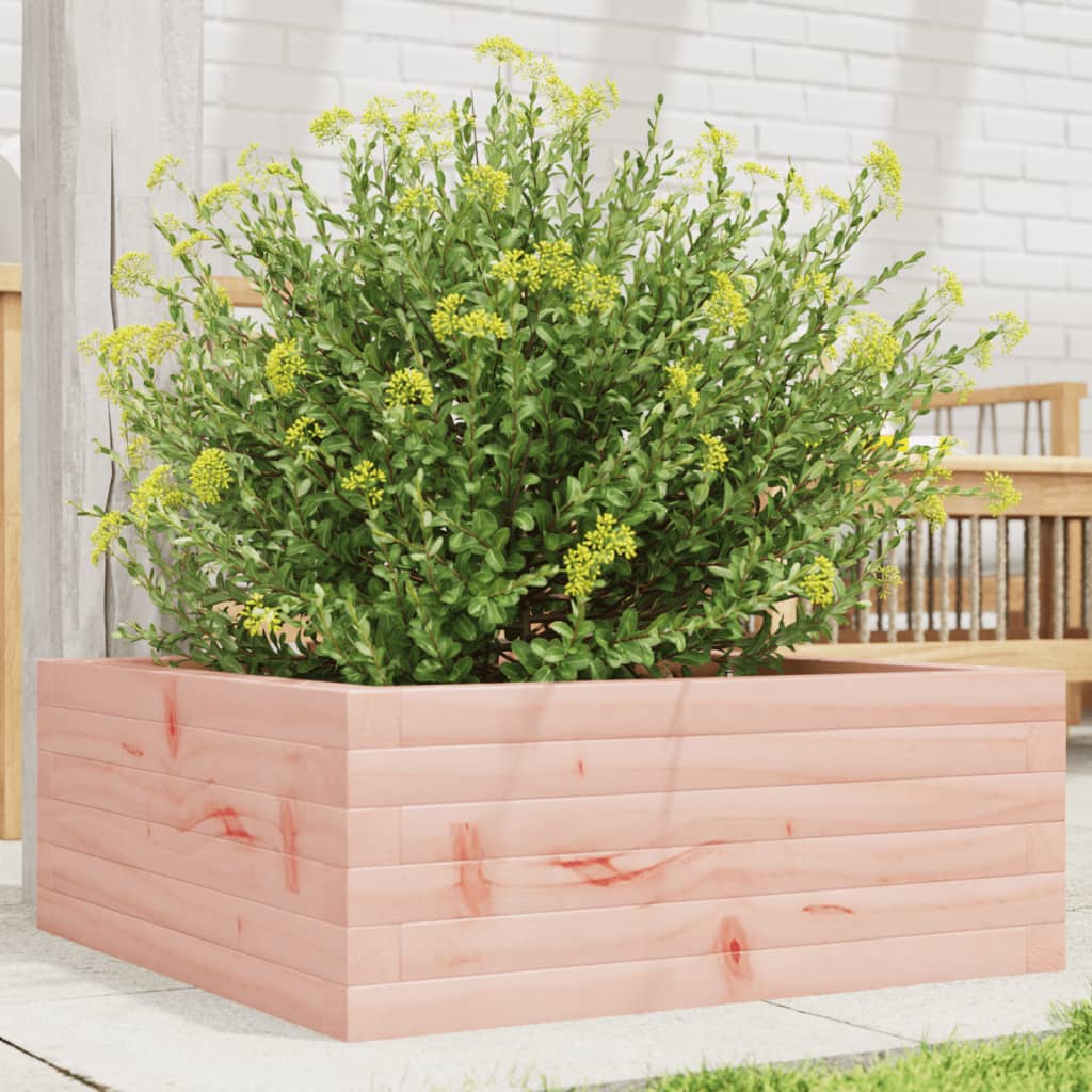 4-tier solid pine white planter 80.5x79x36 cm