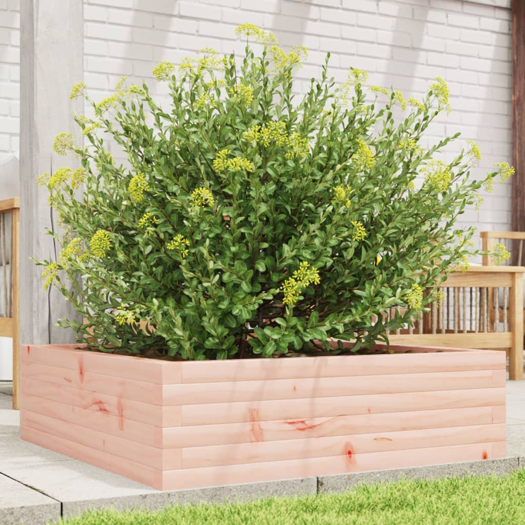 4-tier solid pine white planter 80.5x79x36 cm