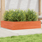 Jardinera 4 niveles madera maciza de pino blanca 80,5x79x36 cm