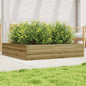 Jardinera 4 niveles madera maciza de pino blanca 80,5x79x36 cm