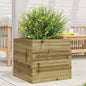 Jardinera 4 niveles madera maciza de pino blanca 80,5x79x36 cm