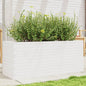 Jardinera 4 niveles madera maciza de pino blanca 80,5x79x36 cm