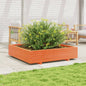 Jardinera 4 niveles madera maciza de pino blanca 80,5x79x36 cm