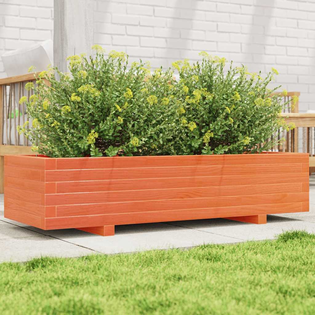 4-tier solid pine white planter 80.5x79x36 cm