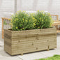 Jardinera 4 niveles madera maciza de pino blanca 80,5x79x36 cm