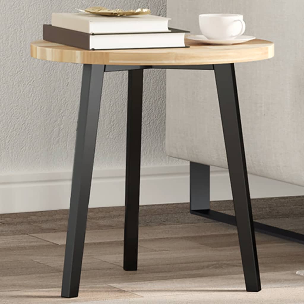 Solid acacia wood square tabletop 40x40x4 cm