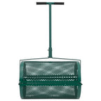 Esparcidora de compost acero 75L verde Ø40x60 cm