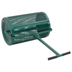 Esparcidora de compost acero 75L verde Ø40x60 cm