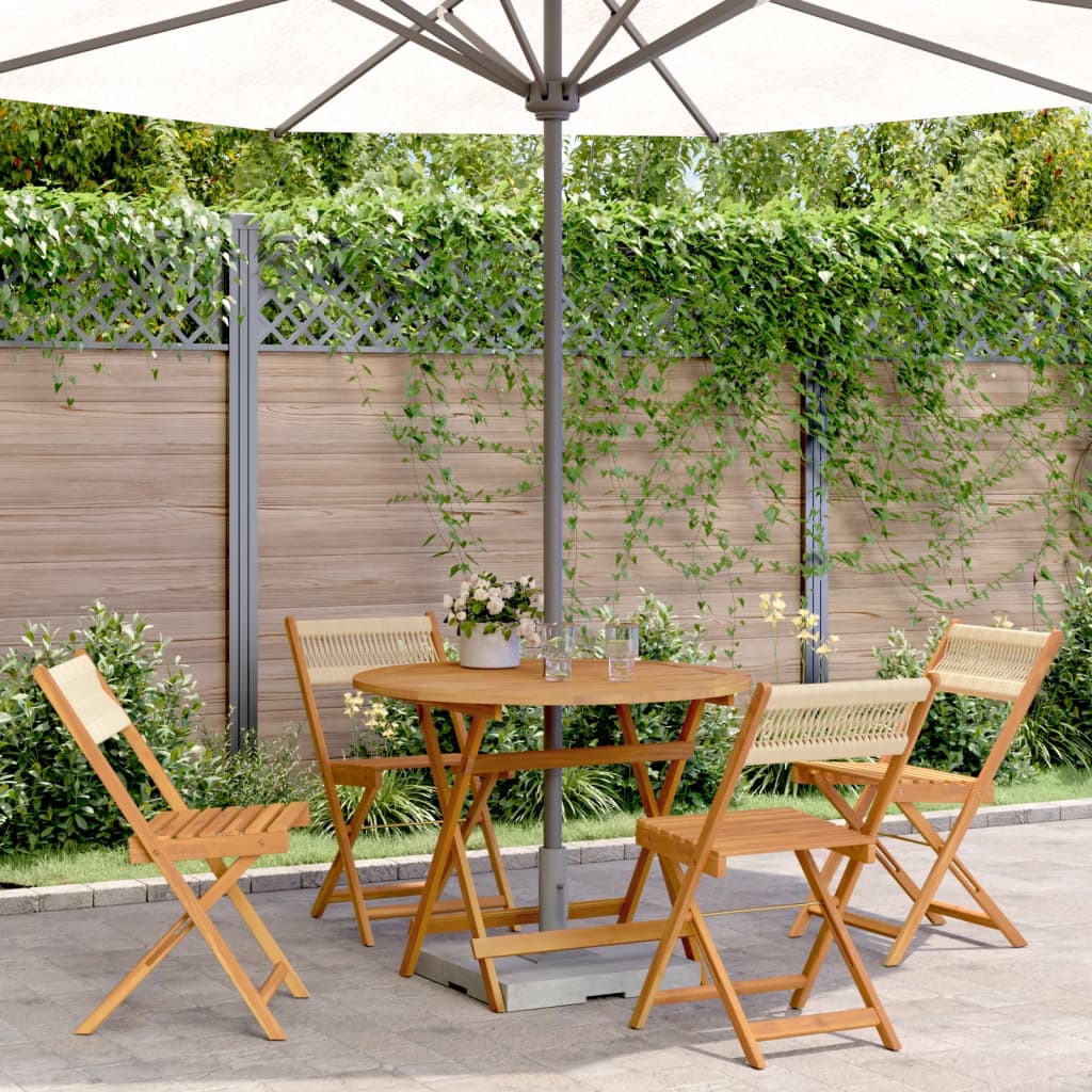Set de comedor jardín 11 pzas con cojines ratán sintético negro