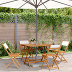 Juego de comedor para jardín 9 piezas textilene negro