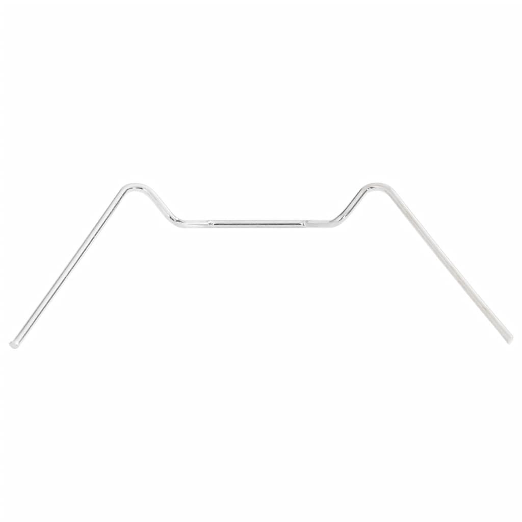 Clips para invernadero 100 unidades tipo de W acero galvanizado