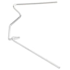 Clips para invernadero 100 unidades tipo de W acero galvanizado