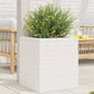 Jardinera 4 niveles madera maciza de pino blanca 80,5x79x36 cm