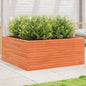 Jardinera 4 niveles madera maciza de pino blanca 80,5x79x36 cm