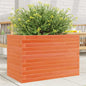 Jardinera 4 niveles madera maciza de pino blanca 80,5x79x36 cm
