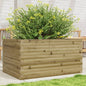 Jardinera 4 niveles madera maciza de pino blanca 80,5x79x36 cm